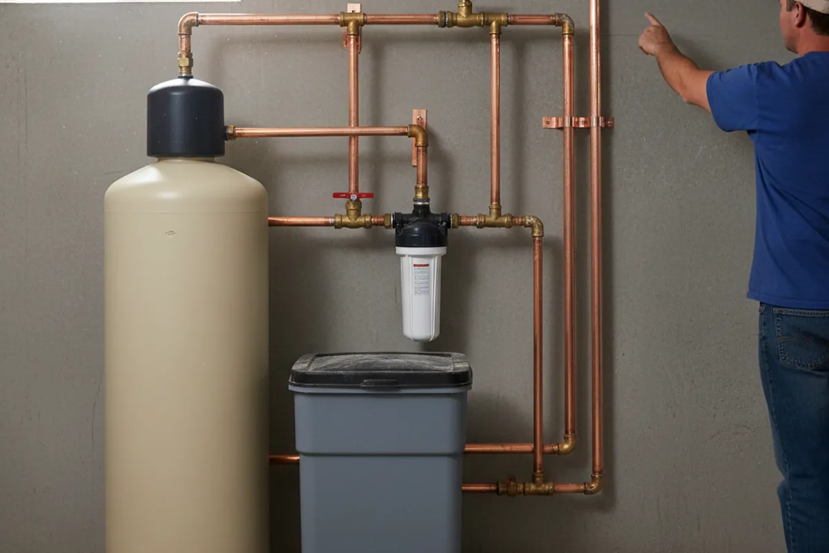 Whole-house water treatment system installed in Port Hueneme Cbc Base