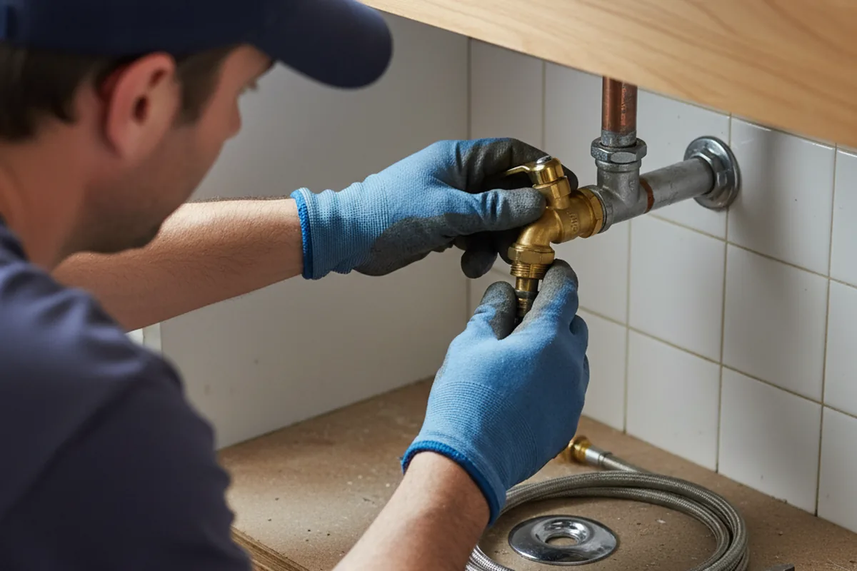 Shutoff valve and fitting work during Emergency Plumbing in Port Hueneme Cbc Base